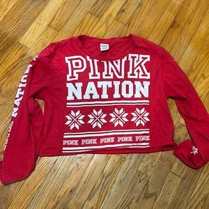 Pink Holiday Shirt